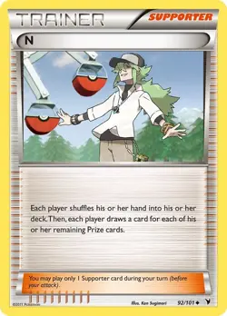 N (Supporter) [NVI - 92/101] Noble Victories - NM - Image 1