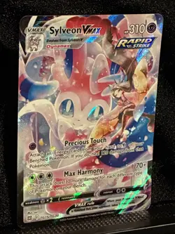 Pokemon TCG Sylveon VMAX Full Art Ultra Rare Holo Card Tg15/tg30 - Image 2