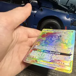 Reshiram & Zekrom GX 259/236 Secret Rare Full Art TAG TEAM Holo 270HP ENG !HP! - Image 5