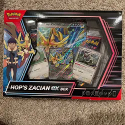 Pokemon TCG Hop’s Zacian ex Box Factory Sealed - Image 1