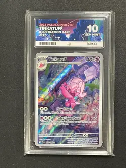 2023 Tinkatuff 217/193 Pokemon Paldea Evolved ACE 10 - Image 1