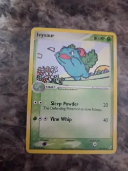 Pokemon TCG Ivysaur Crystal Guardians 34/100 Regular LP - Image 1