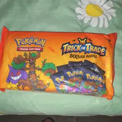 Pokemon TCG Trick or Trade Booster Bundle 35 Packs 105 Cards English - Image 1