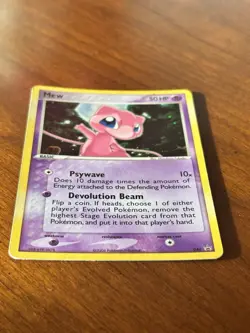 Mew 040 Black Star Promo 2006 Pokemon LP Light Played Vintage Rare Promo - Image 2