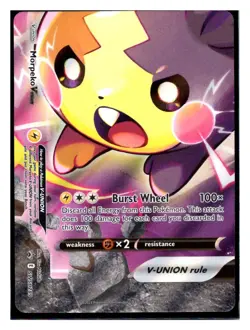 Pokemon Morpeko V-Union 4 Card Set SWSH287 SWSH288 SWSH289 SWSH290 Promo NM/Mint - Image 2