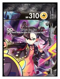 Pokemon Morpeko V-Union 4 Card Set SWSH287 SWSH288 SWSH289 SWSH290 Promo NM/Mint - Image 3
