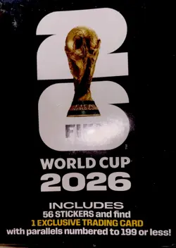 2026 Panini FIFA World Cup Soccer Sticker Cards Hanger Box NEW SEALED - Image 2