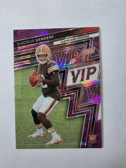 2025 Panini National Convention Vip Gold Pack - Rookies Shedeur Sanders #RC8... - Image 1