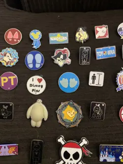 Lot Of 68 Disney Assorted Pins As Pictured In Photos - Image 3