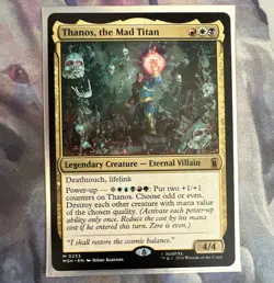 Thanos, the Mad Titan - MSH 0233 - Pack Fresh Condition - Magic: The Gathering - Image 1