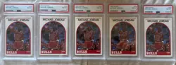 🔥🔥1989 Hoops, Michael Jordan PSA 8 (lot of 5))🔥🔥 - Image 1