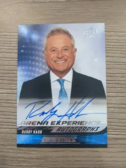 UD Credentials 24-25, SP, Auto, Randy Hahn, Arena Experience - Image 1