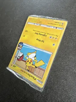 Pikachu On the Ball Card 001/005 UK Exclusive, New and Sealed - Image 3