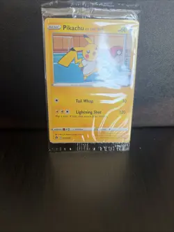 Pokemon Pikachu TCG On the Ball Promo Card 001/005 UK Exclusive, Sealed - Image 1