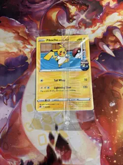 Pokemon Pikachu TCG On the Ball Promo Card 001/005 UK Exclusive, Sealed - Image 2