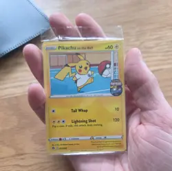 Pikachu On the Ball UK Exclusive Card 001/005 - Sealed - Image 1