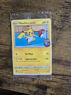 Pokemon Pikachu TCG On the Ball Promo Card 001/005 UK Exclusive, Sealed - Image 5