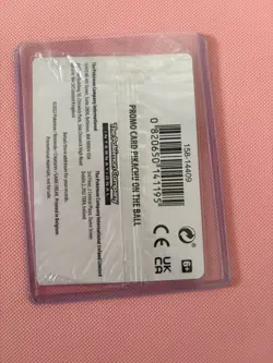 Pokemon Pikachu TCG On the Ball Promo Card 001/005 UK Exclusive, Sealed - Image 2