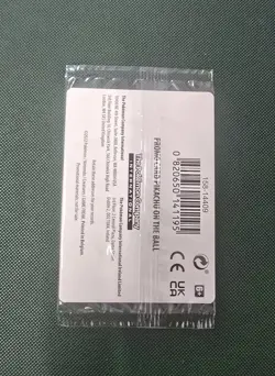 Pokemon Pikachu TCG On the Ball Promo Card 001/005 UK Exclusive, Sealed - Image 2