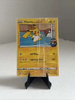 Pokemon Pikachu TCG On the Ball Promo Card 001/005 UK Exclusive, Sealed - Image 1