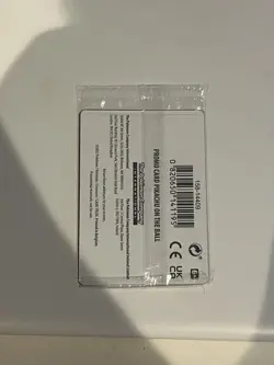Pikachu On the Ball UK Exclusive Card 001/005 - Sealed - Image 5