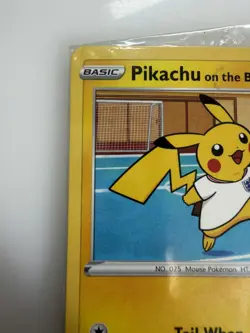 Pikachu On the Ball UK Exclusive Card 001/005 - Sealed - Image 3