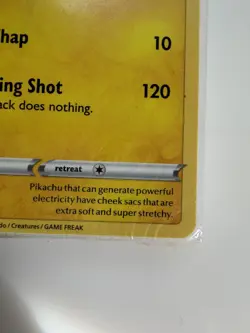 Pikachu On the Ball UK Exclusive Card 001/005 - Sealed - Image 5