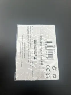 Pikachu On the Ball UK Exclusive Card 001/005 - Sealed - Image 2