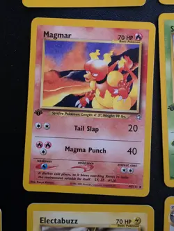 Pokemon Bundle 9x Neo Genesis 1st Edition Cards - LP Vintage - Image 4