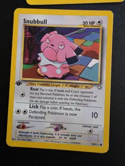Pokemon Bundle 9x Neo Genesis 1st Edition Cards - LP Vintage - Image 5