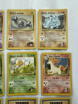 Pokemon TCG Gym Challenge Heroes Bundle Joblot Vintage Cards No Duplicates X15 - Image 4