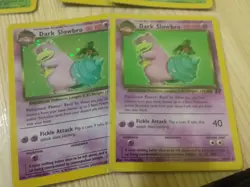 Vintage Pokemon cards rare lot Team Rocket Dark Slowbro Vileplume Raichu - Image 3