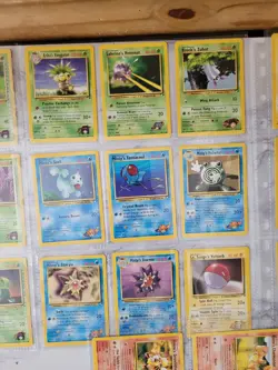 Vintage Pokemon Card Lot 42x Cards Gym Heroes Challenge WOTC 2000 Bundle Set - Image 3