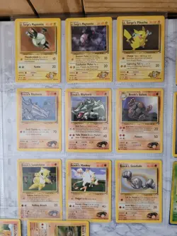 Vintage Pokemon Card Lot 42x Cards Gym Heroes Challenge WOTC 2000 Bundle Set - Image 4