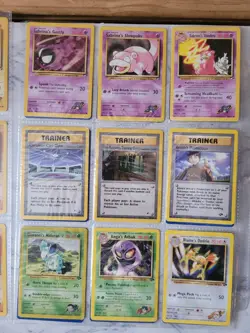 Vintage Pokemon Card Lot 42x Cards Gym Heroes Challenge WOTC 2000 Bundle Set - Image 5
