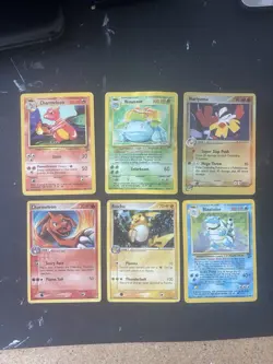 Vintage Pokemon Card Lot Blastoise Venusaur Base Set Holo WOTC Rare Cards - Image 1