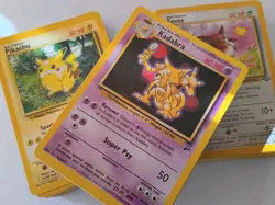 Vintage Pokemon Card Lot 10 Cards WOTC 1995-1999 Includes Rare - Image 3