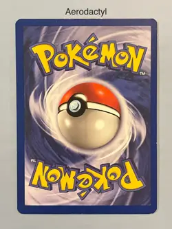 Vintage Pokemon Cards Bundle Fossil Set 1999 WOTC Aerodactyl Kabutops Lot LP - Image 3