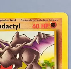 Vintage Pokemon Cards Bundle Fossil Set 1999 WOTC Aerodactyl Kabutops Lot LP - Image 5
