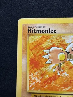 Hitmonlee 22/62 Fossil Regular Non Holo Vintage WOTC Pokemon TCG Cards 1999 - Image 2