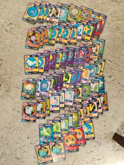Burger King Movie Trivia Pokemon Cards 70+ Lot Vintage Charizard Pikachu Lapras - Image 1