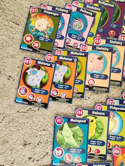 Burger King Movie Trivia Pokemon Cards 70+ Lot Vintage Charizard Pikachu Lapras - Image 4