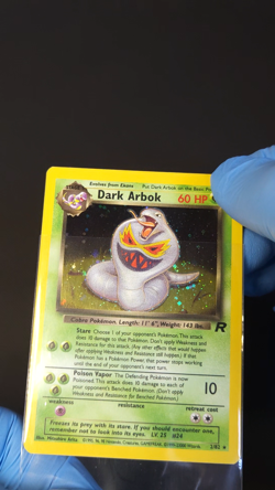 Dark Arbok 2/82 Holo Team Rocket WOTC 2000 Near Mint NM Vintage Pokemon Cards - Image 2