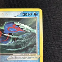 Kyogre EX - 001 - Pokemon TCG Vintage WOTC Black Star Promo Card Non-Foil - Image 3