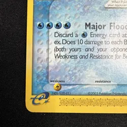 Kyogre EX - 001 - Pokemon TCG Vintage WOTC Black Star Promo Card Non-Foil - Image 5