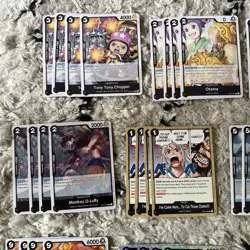 One Piece TCG Black Yamato OP16 Leader Deck 55 Cards. English - Image 2