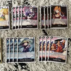 One Piece TCG Black Yamato OP16 Leader Deck 55 Cards. English - Image 3