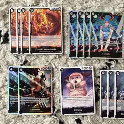 One Piece TCG Black Yamato OP16 Leader Deck 55 Cards. English - Image 4