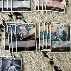One Piece TCG Black Yamato OP16 Leader Deck 55 Cards. English - Image 5