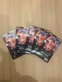 One Piece Card Game OP-16 Blister Packs (5 packs) - Sealed - Image 1